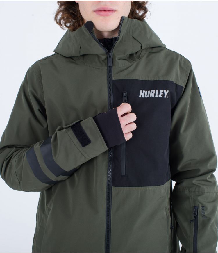 Hurley Outlaw snowboardjas cargo khaki