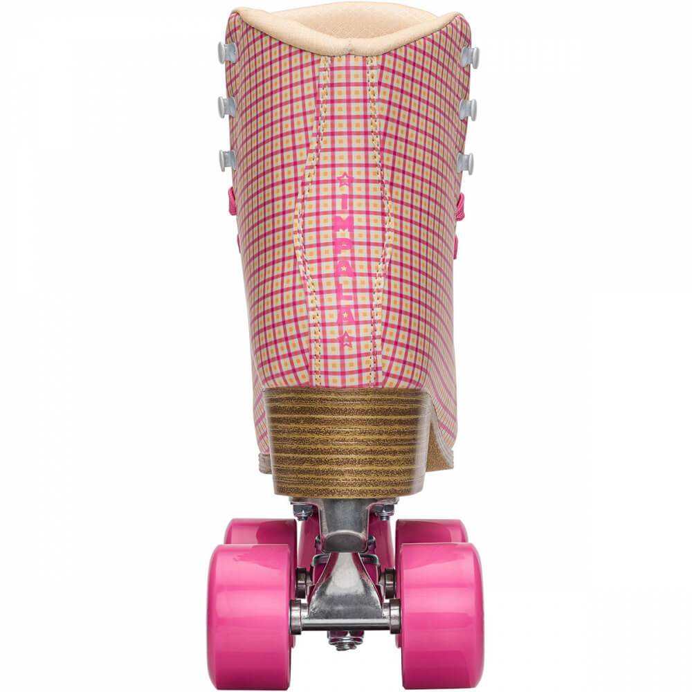 Impala Quad rolschaatsen pink tartan