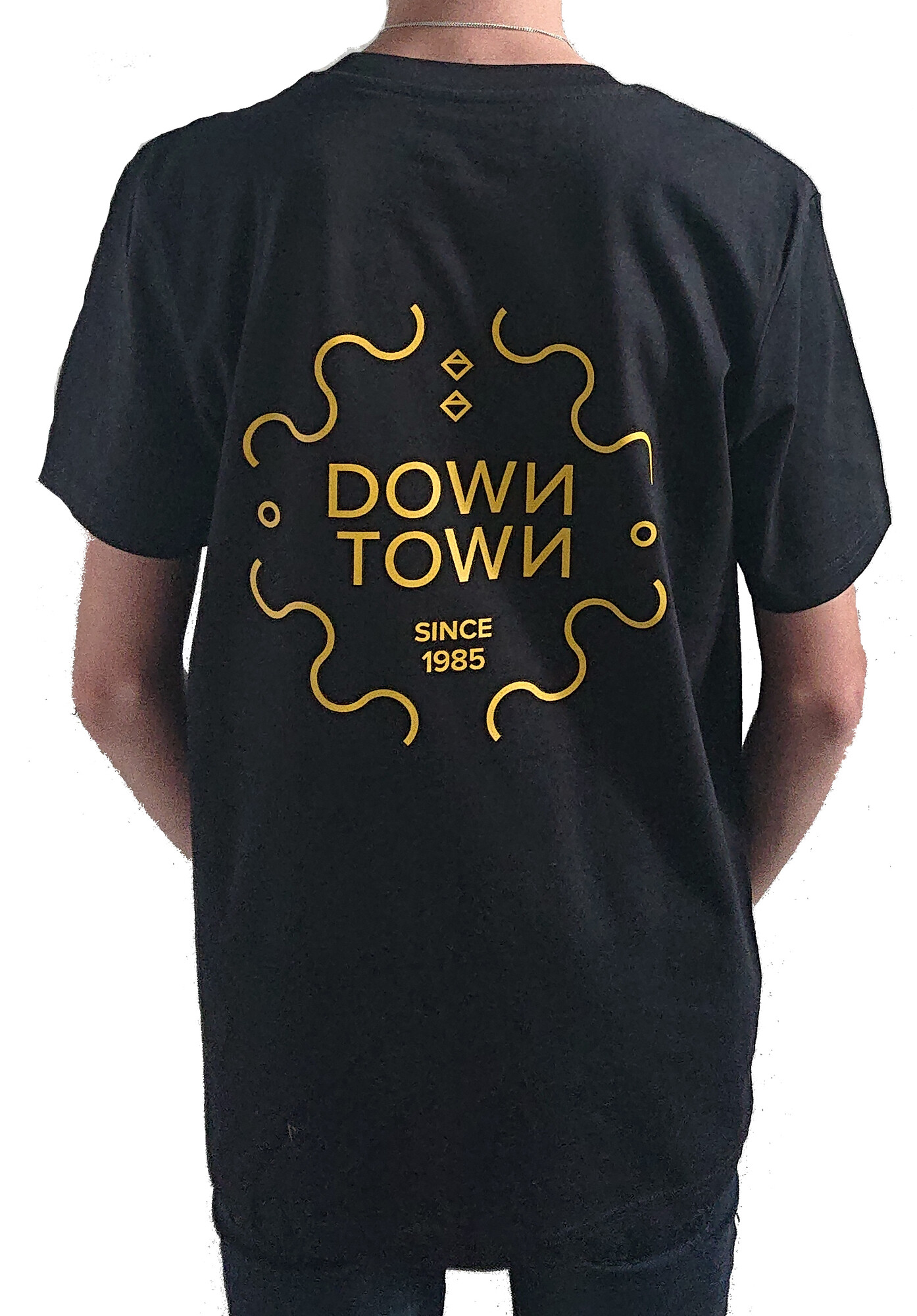 Down Town Logo T-Shirt black