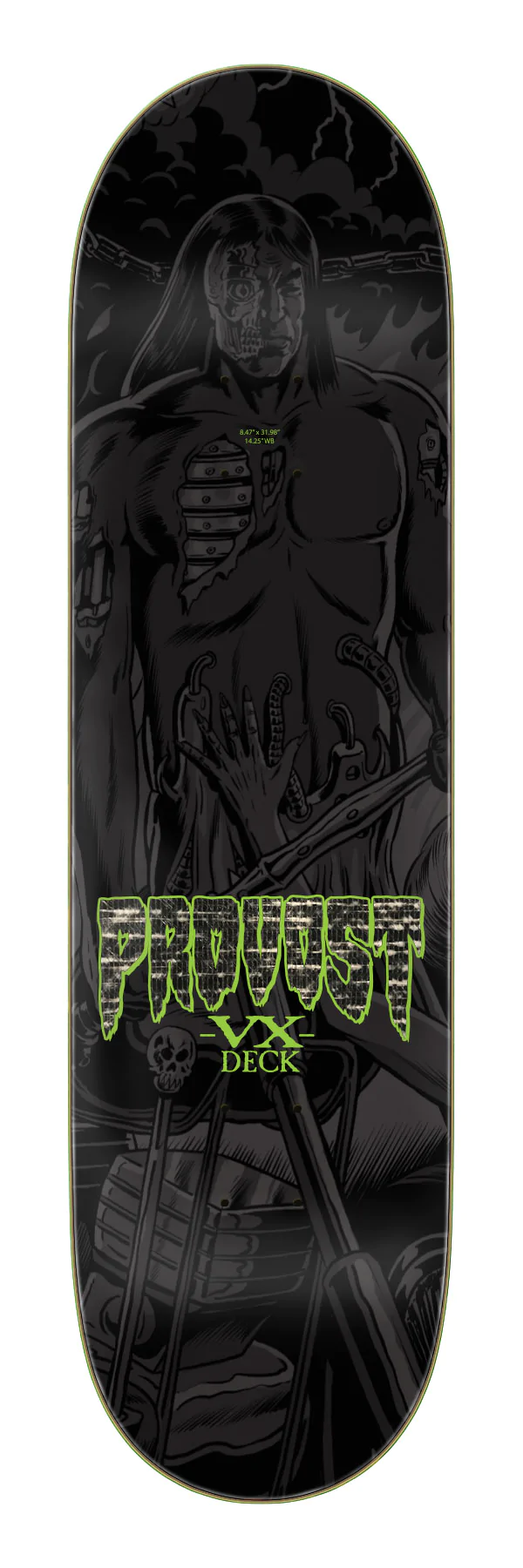 Creature Provost hellbound VX 8.47" skateboard deck 