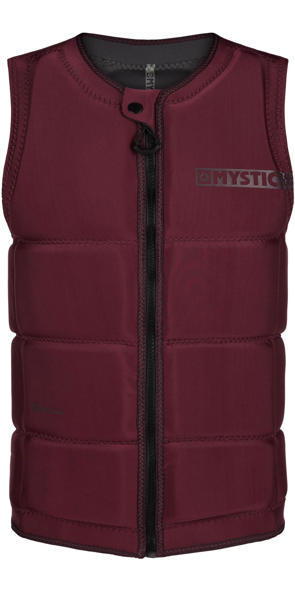 Mystic Star impact vest frontzip oxblood red