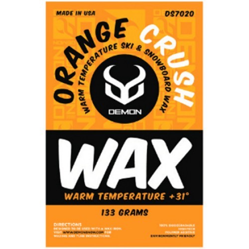 Demon Wax Orange Crush 133 gram warm temperature