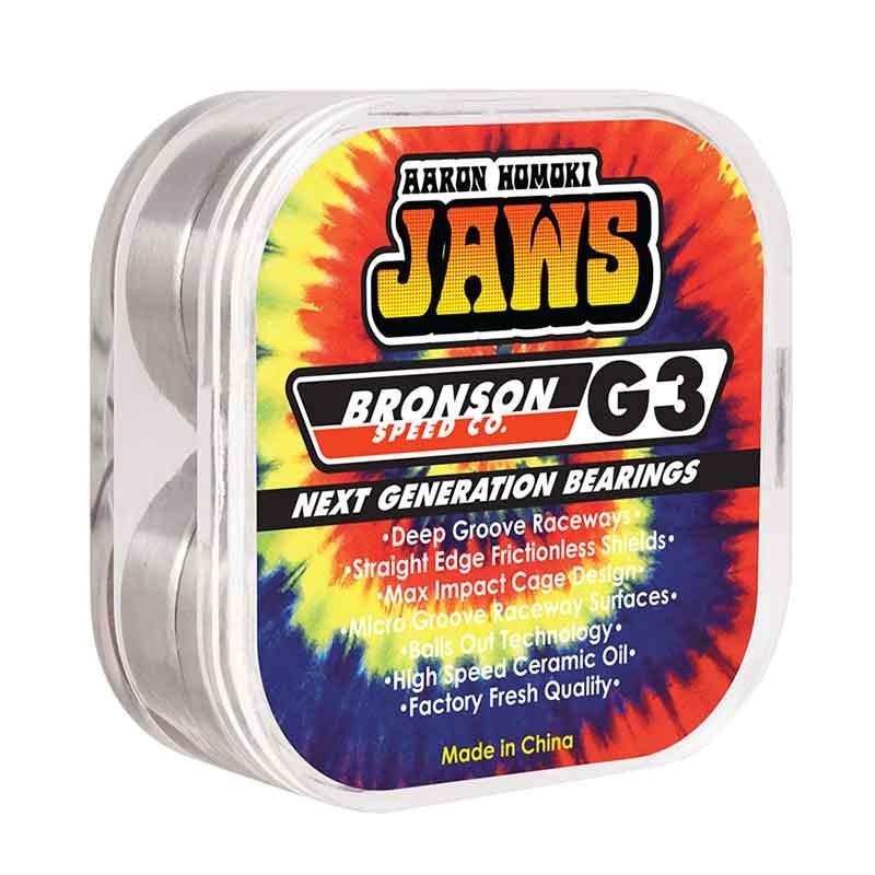 Bronson Speed Co. G3 Aaron Jaws Homoki Pro skateboard lagers