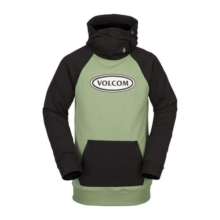 Volcom Hydro riding hoodie jade