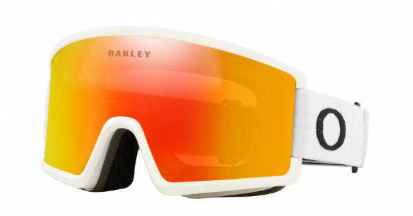Oakley Target Line M goggle matte white / fire iridium