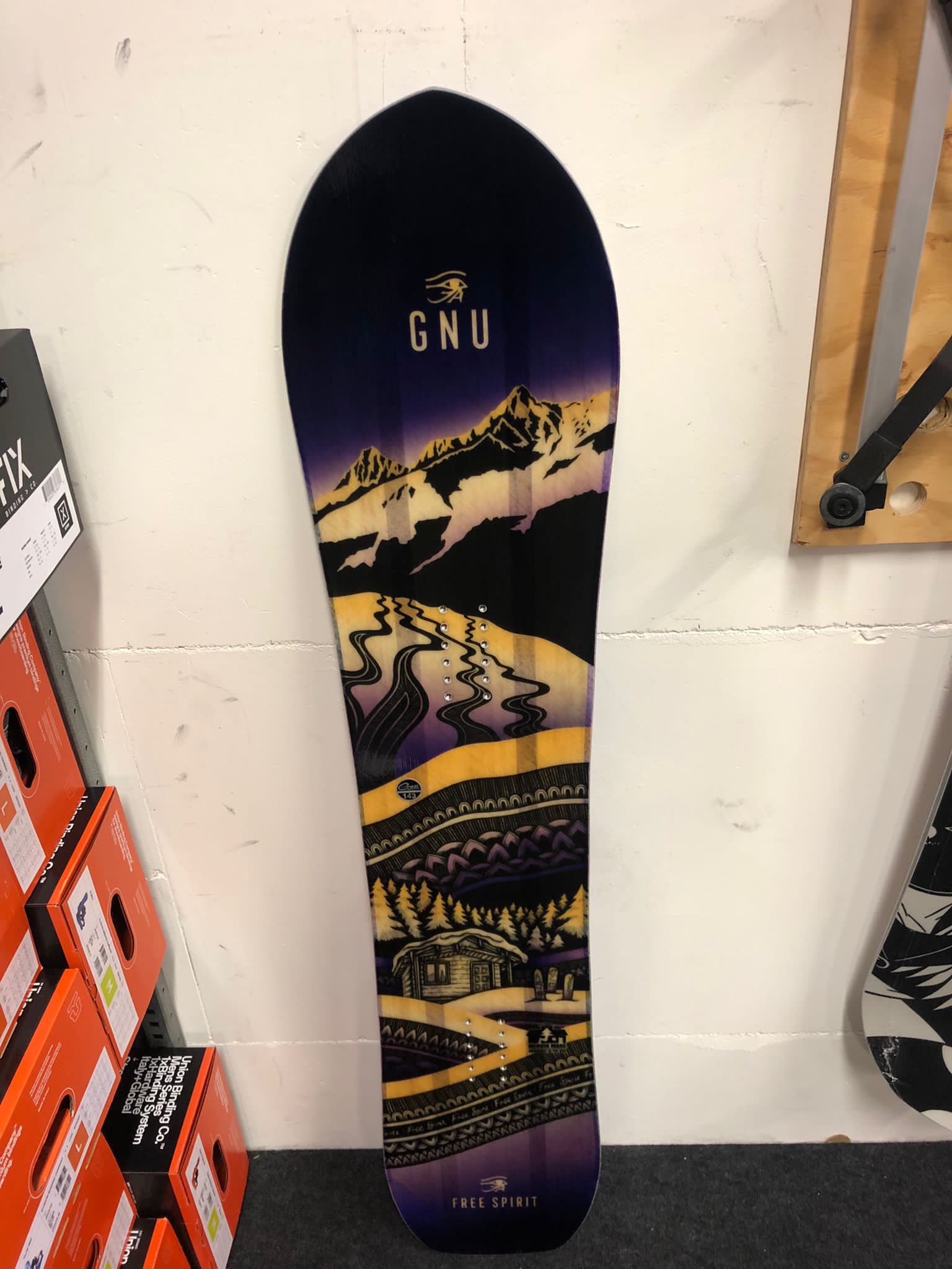Gnu Free Spirit 143 (gebruikt snowboard)