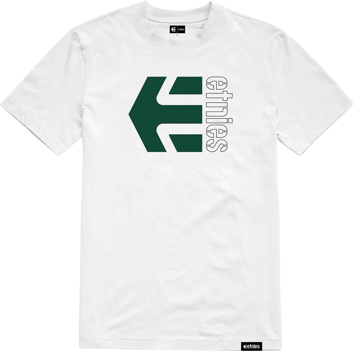 Etnies Corp Tee T-shirt white