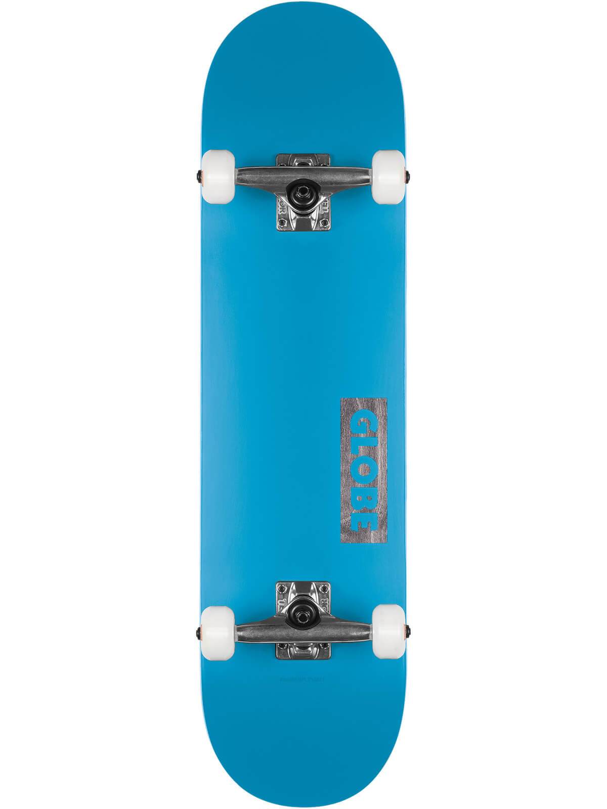 Globe Goodstock 8.375" compleet skateboard neon blue