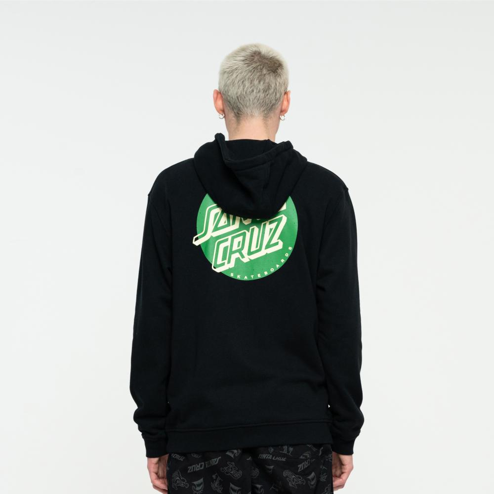 Santa Cruz Shadowless Dot zip hoodie 