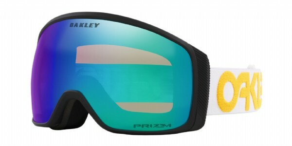 Oakley Flight Tracker M goggle white gold / Prizm argon