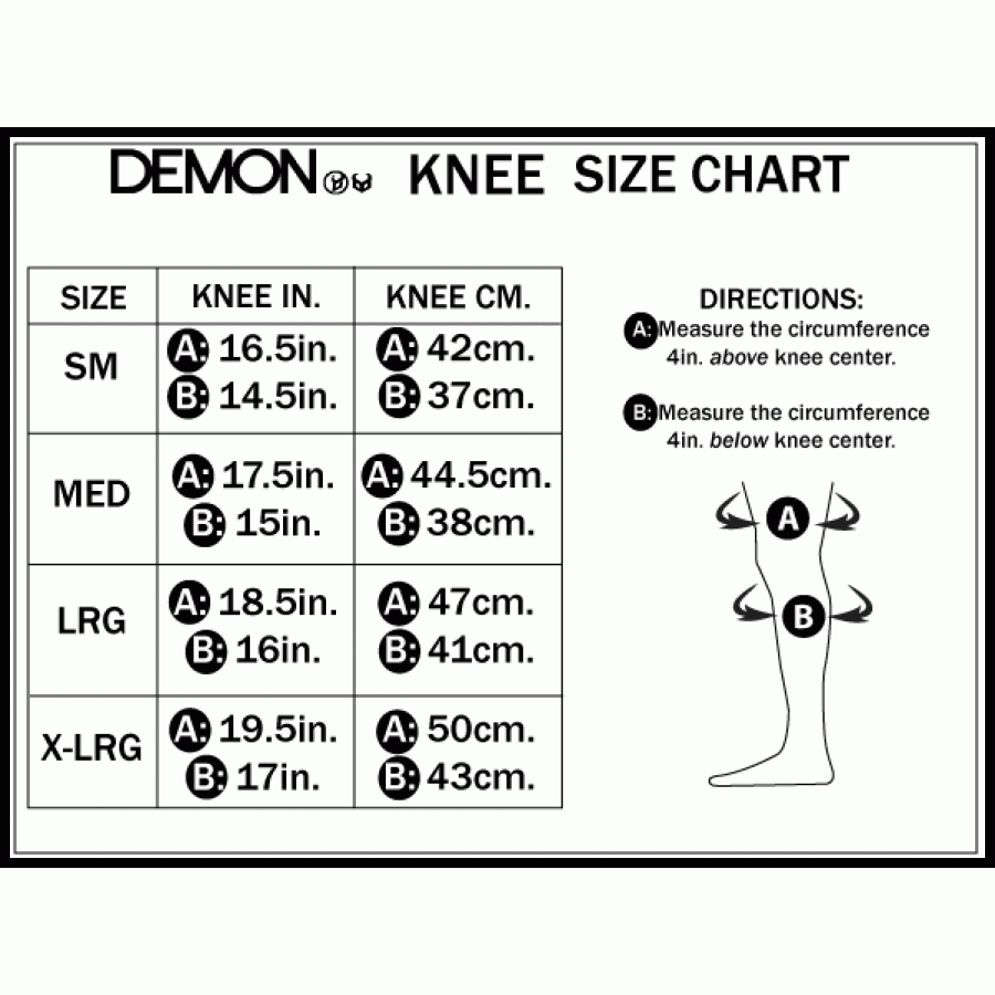 Demon Knee Guard Soft Cap Pro kniebeschermers