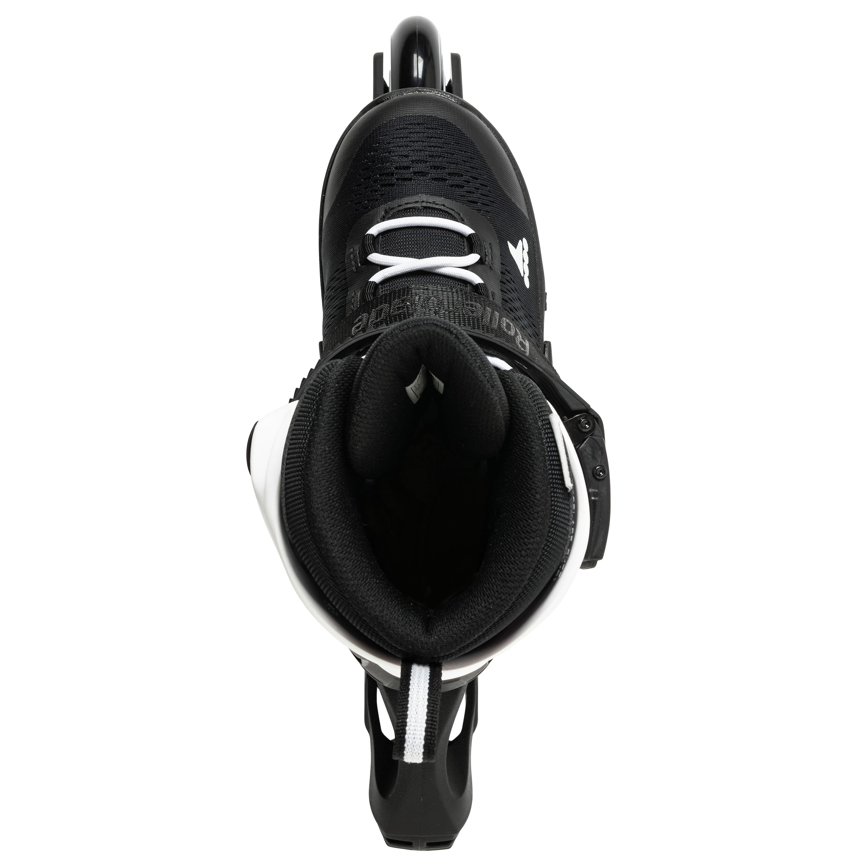 Rollerblade Microblade kinder inline skates 72 mm black / white