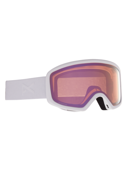 Anon Deringer goggle white / perceive cloudy pink (including extra lens)