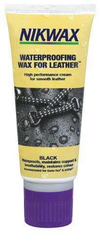 Nikwax Waterproof Wax voor leer zwart 60 ml