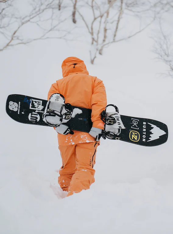 Burton AK Gore-tex 3L Freebird BIB heren snowboardbroek salmon buff
