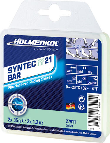 Holmenkol Syntec FF 21 Bar 2x35g