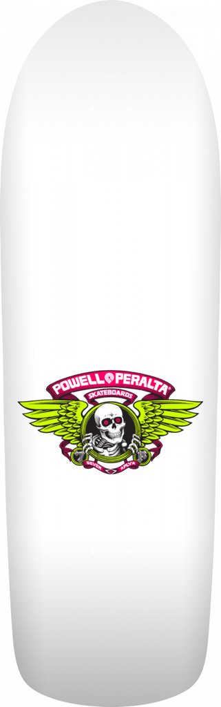 Powell Peralta Old School Ripper 10" skateboard deck white / pink