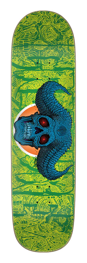 Creature Demon Skull Everslick 8.58'' skateboard deck