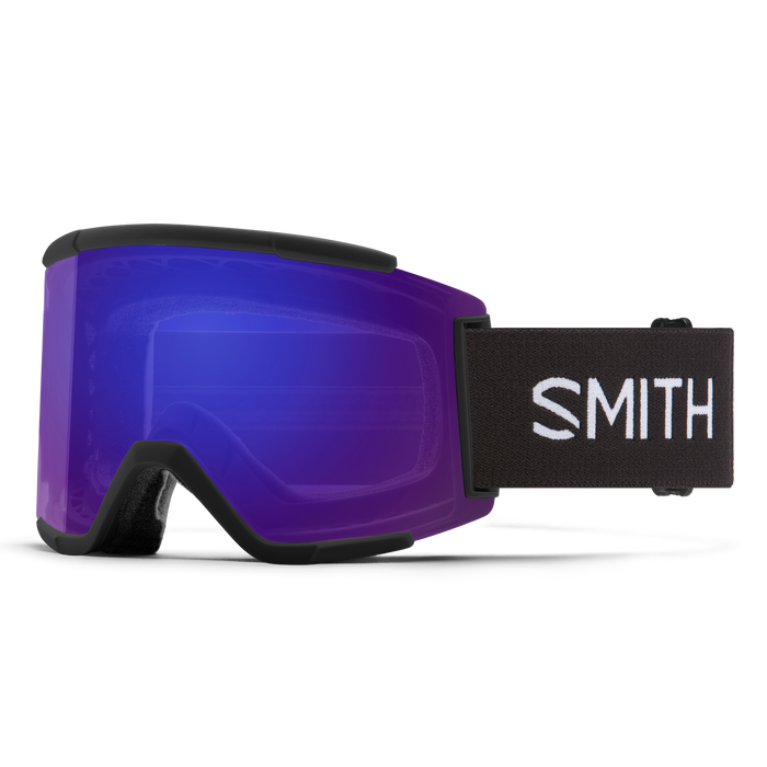 Smith Squad XL goggle Black + ChromaPop Everyday Violet Mirror Lens