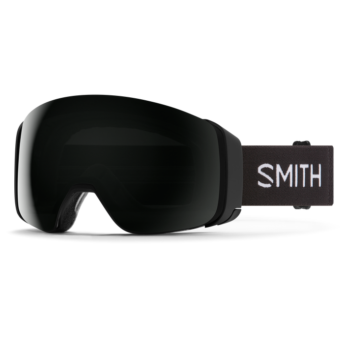 Smith 4D Mag goggle black /chromapop sun black (met extra lens)