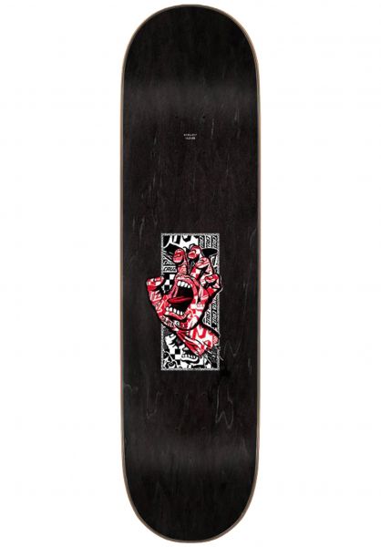 Santa Cruz Flier Collage Dot 8.125'' skateboard deck