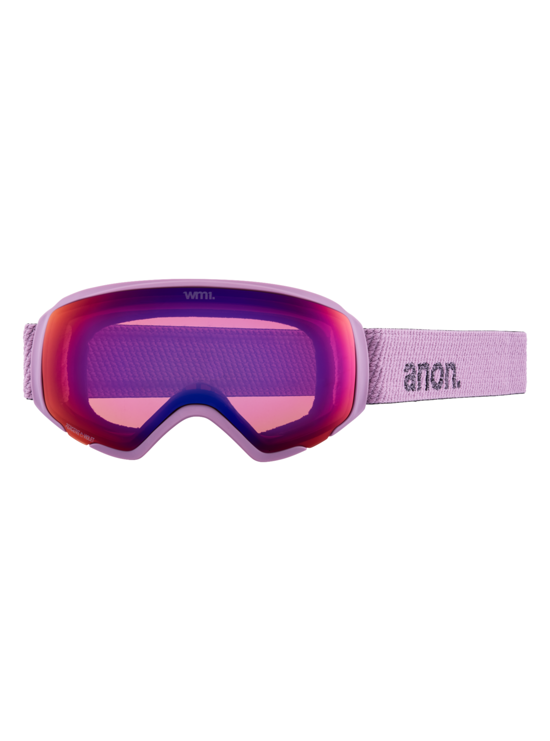 Anon WM1 goggle purple / perceive variable violet (met extra lens en MFI masker)