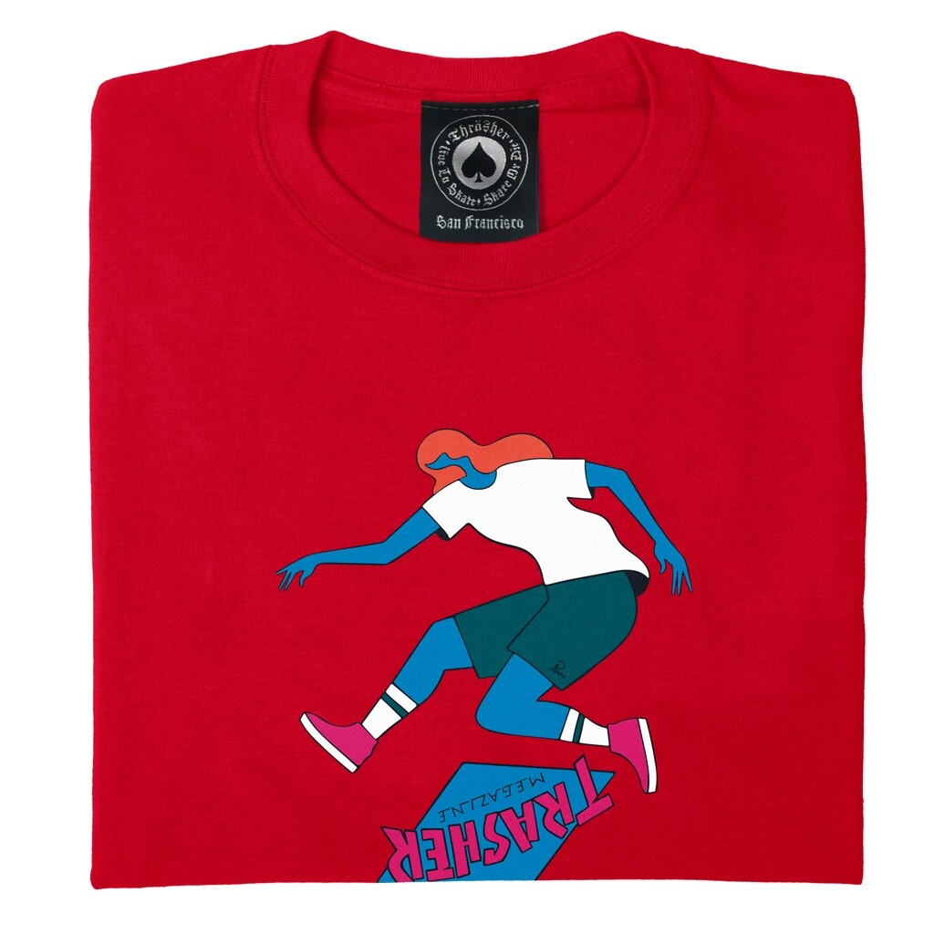 Thrasher X Parra Trasher Tre s/s T-shirt red