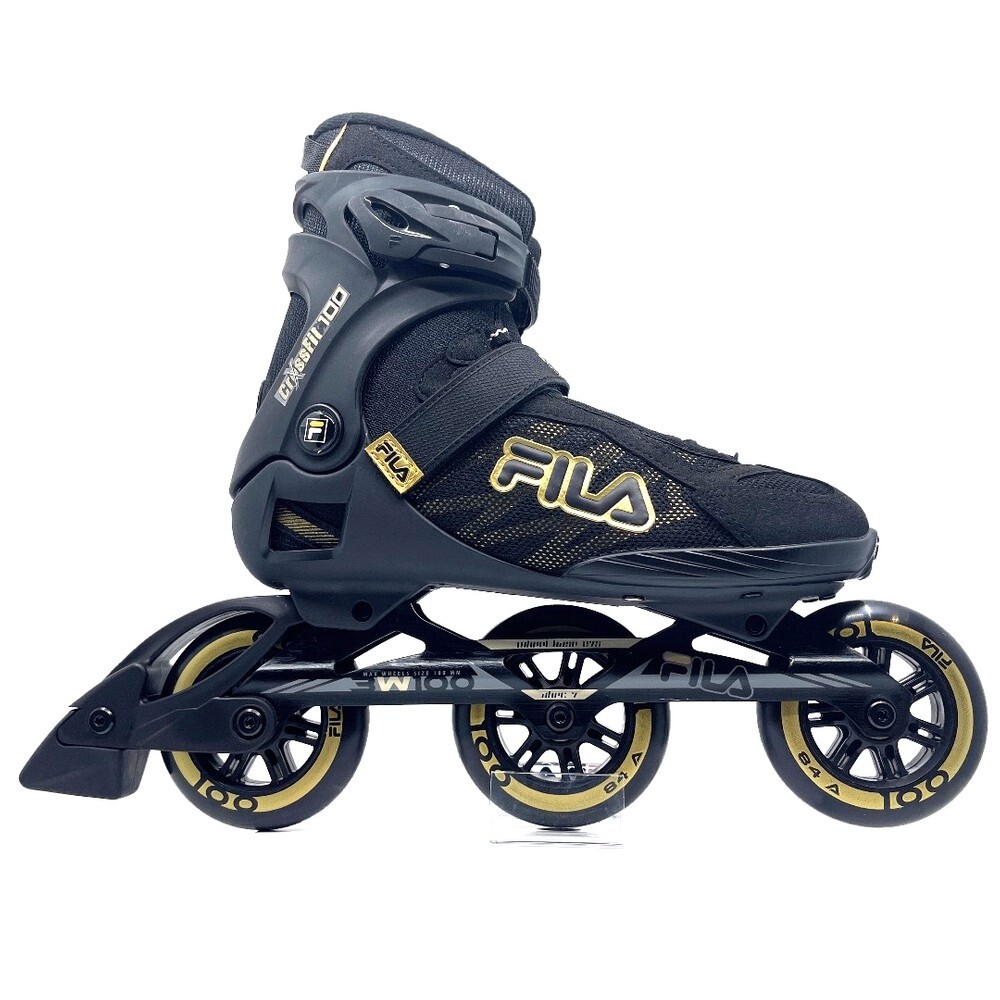 Fila Crossfit inline skates 100 mm black / gold