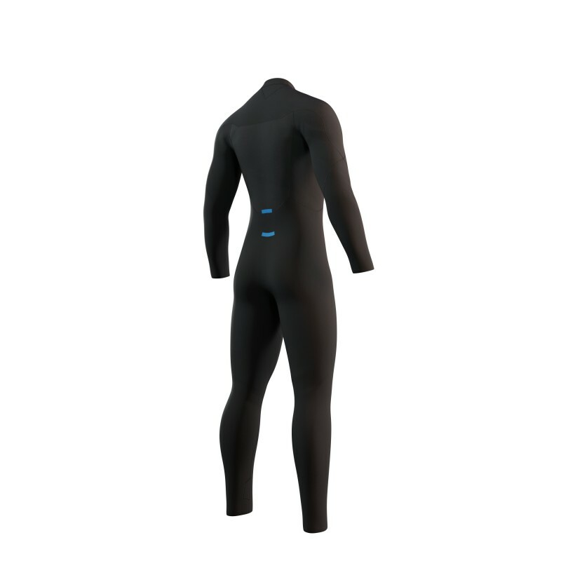 Mystic Star 4/3 back-zip wetsuit black