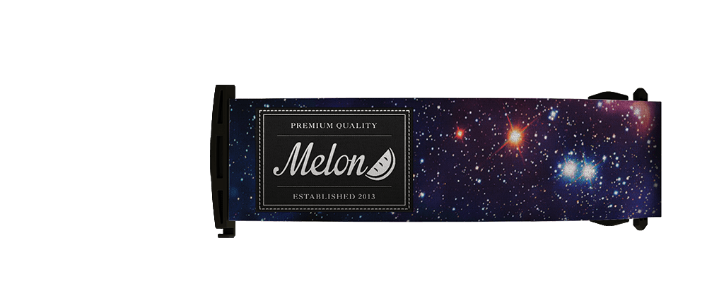 melon goggle Strap galaxy