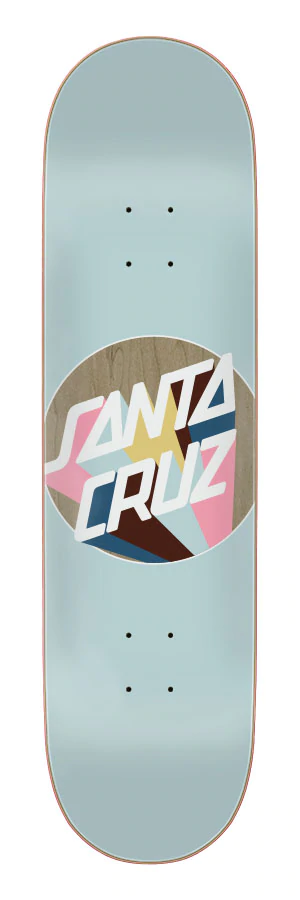 Santa Cruz Delta Dot 7-Ply Birch 8.125" skateboard deck