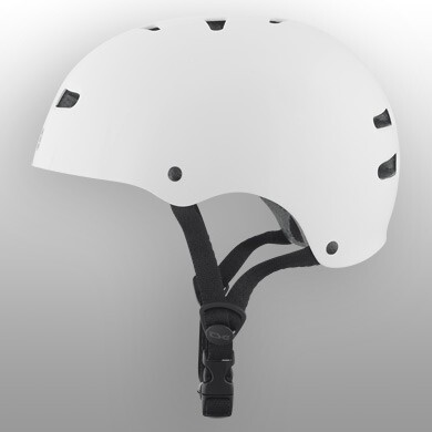 TSG Skate/BMX helm injected white