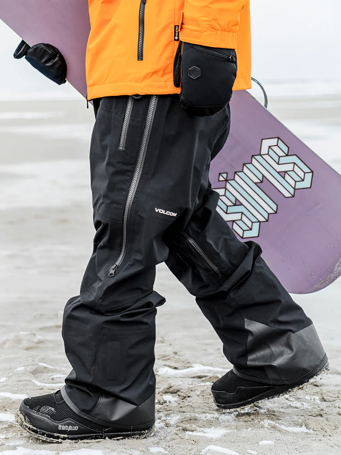 Volcom Longo Gore-tex snowboardbroek black
