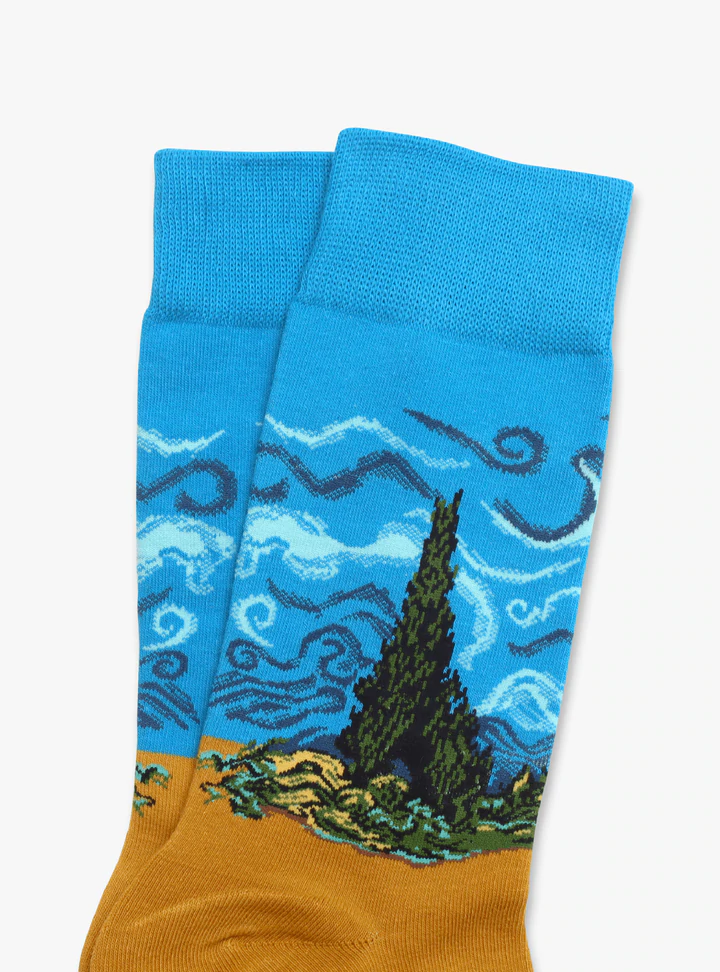 Kunstsokken van Gogh 3-Pack Gift Box sokken