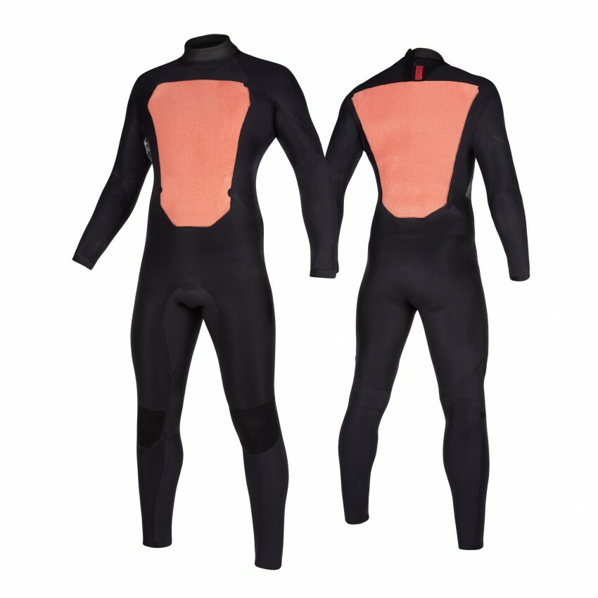 Mystic Star 3/2 back-zip wetsuit black
