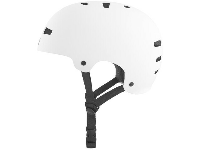 TSG Evolution kinder skateboard helm satin white