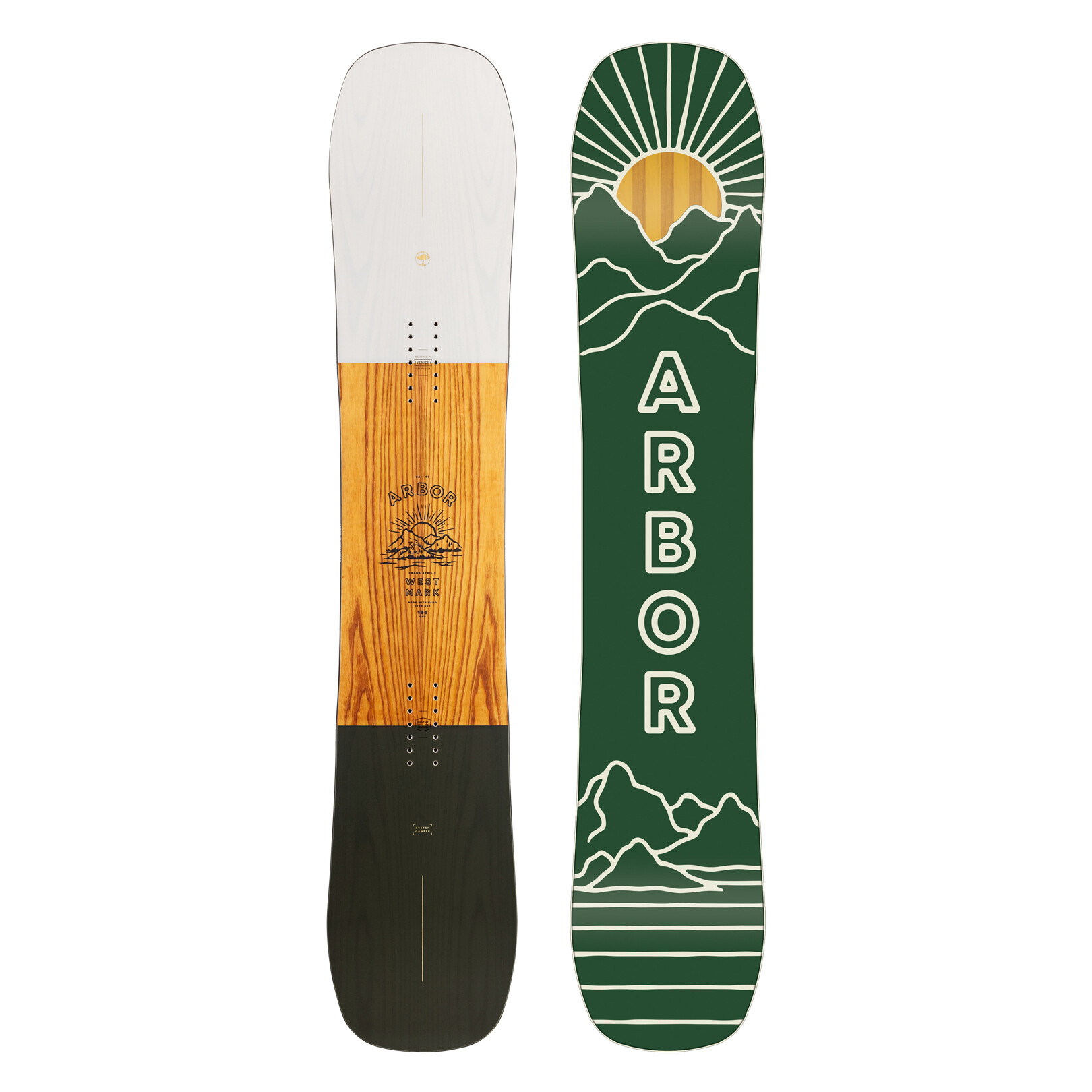 Arbor Westmark Camber Frank April 156 snowboard