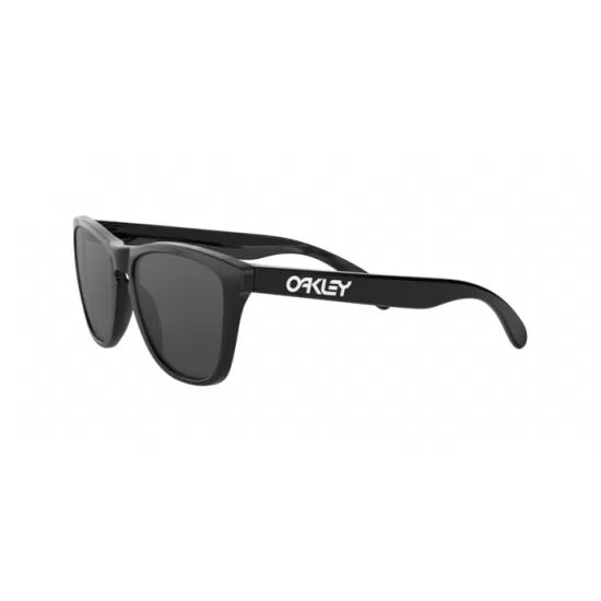 Oakley Frogskins zonnebril matte black / prizm black polarized