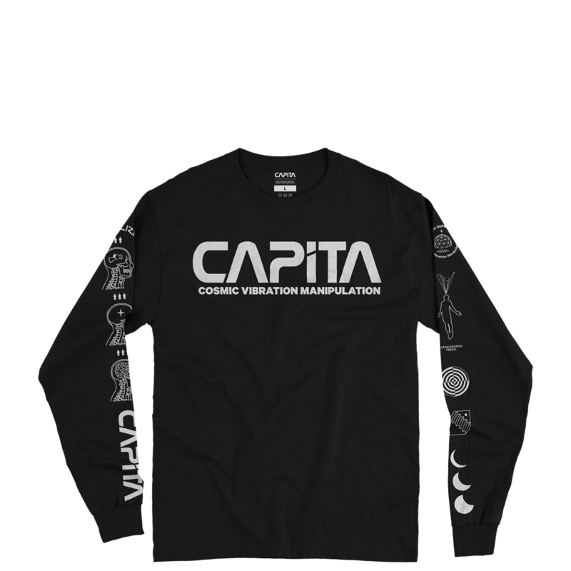 Capita Visualize long sleeve t-shirt black