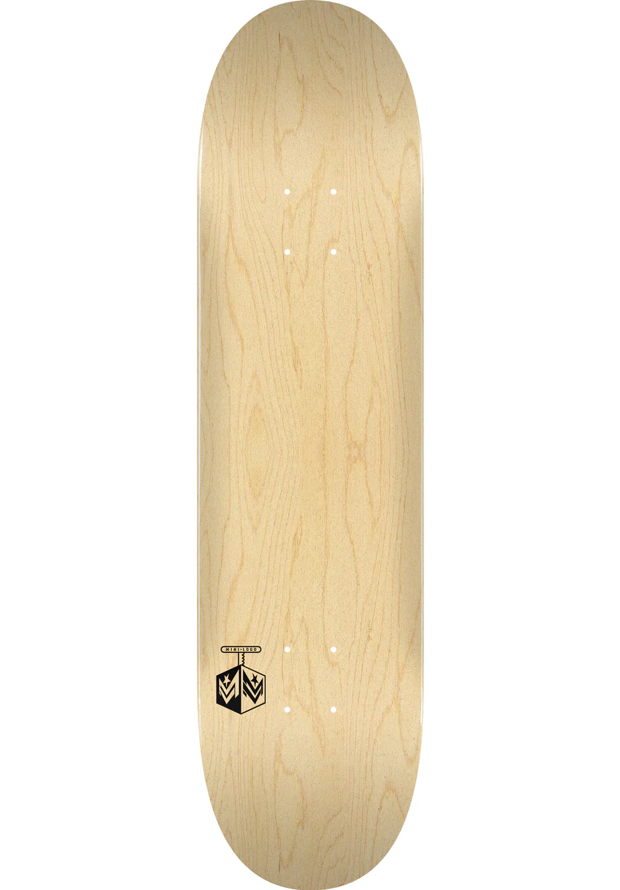 Mini Logo Chevron Detonator 15 7.75” skateboard deck natural