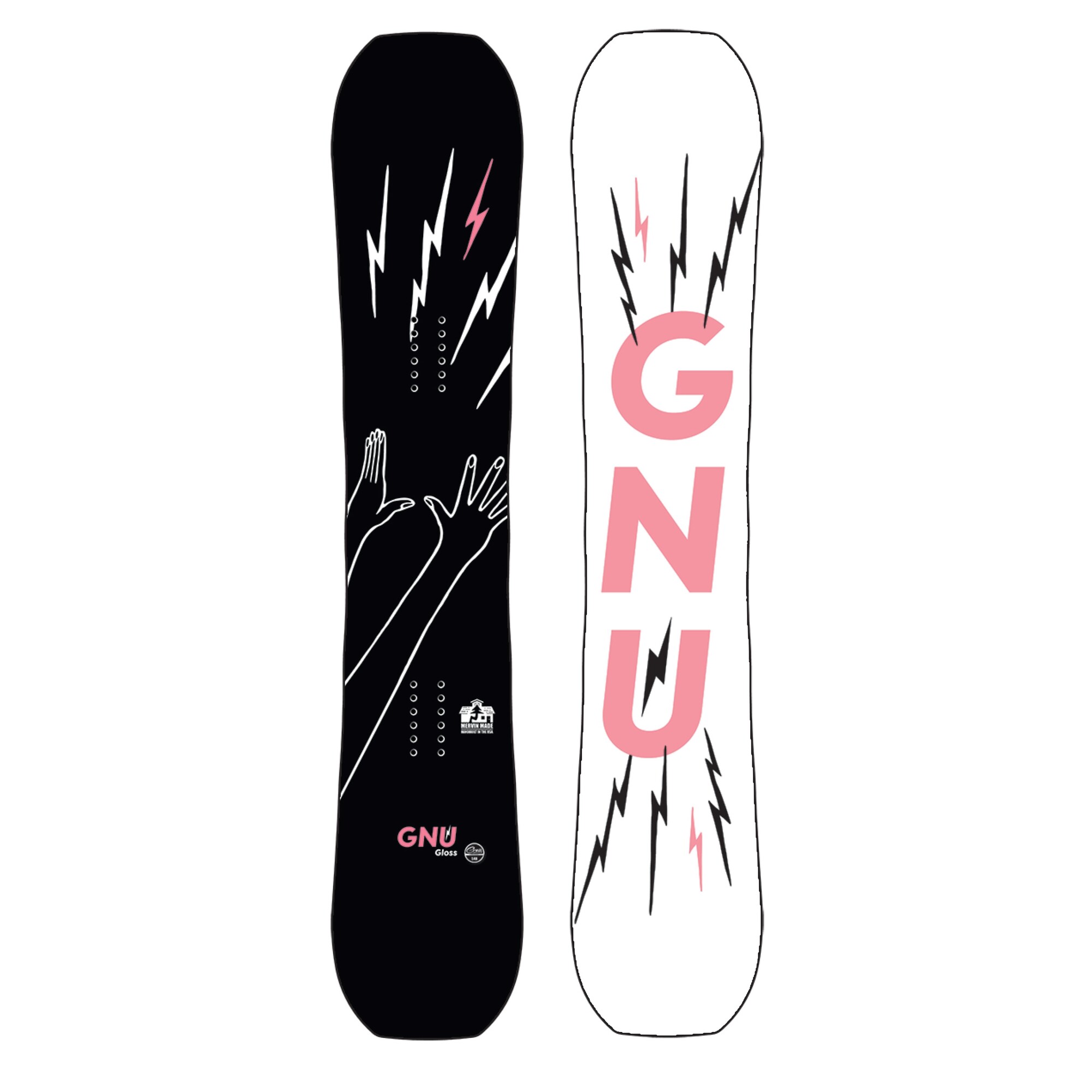 Gnu Gloss 144 snowboard