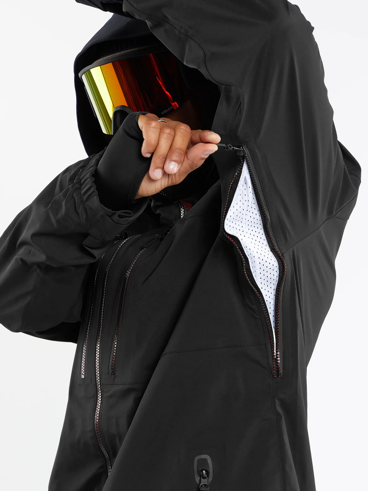 Volcom Guch Stretch Gore-Tex snowboardjas zwart
