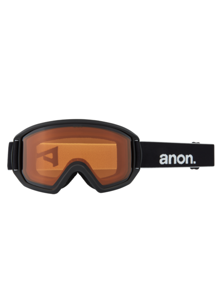 Anon Relapse goggle black / perceive sun red (met extra lens)