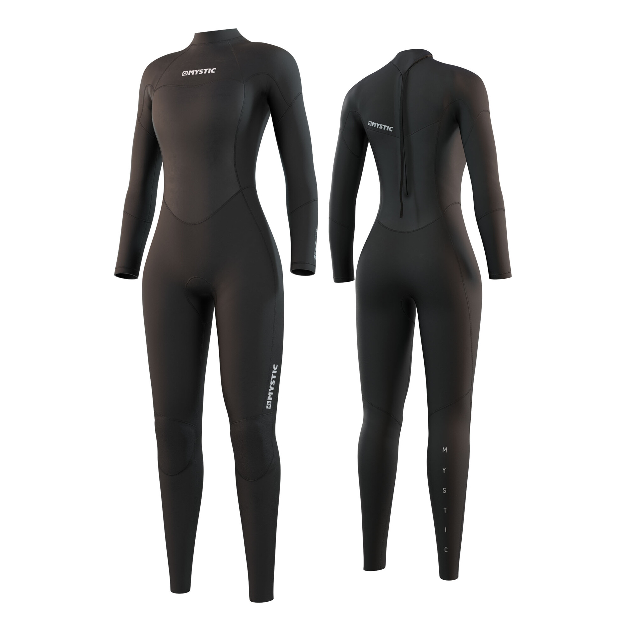 Mystic Dames Star 5/3 back-zip fullsuit wetsuit black