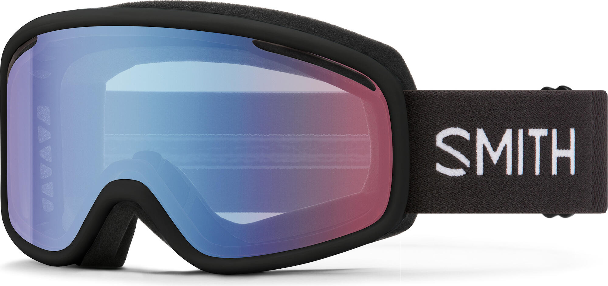 Smith Vogue goggle black / blue sensor mirror antifog