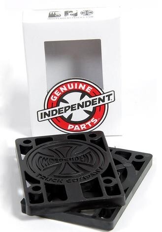 Independent Riser Pads 1/4" zwart