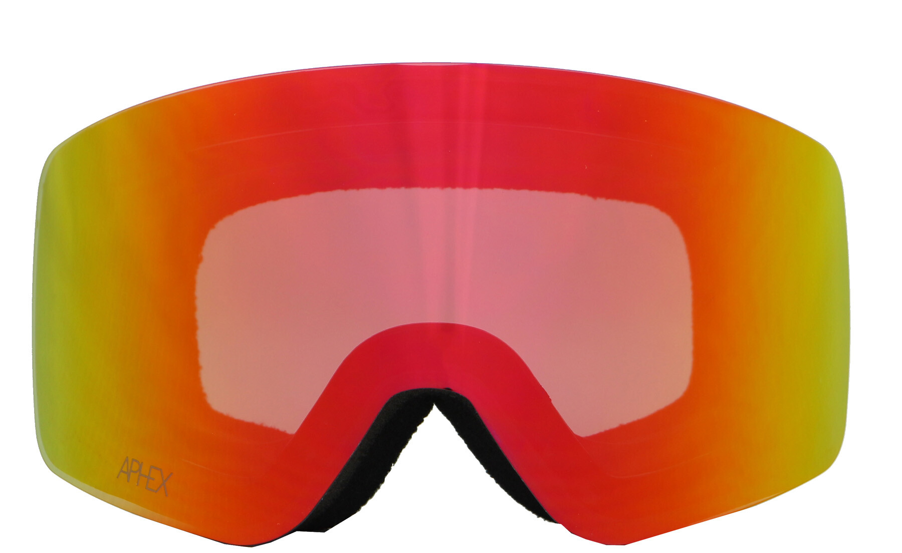 Aphex Oxia Goggle Matt Black Revo Red Lens ( met extra gele lens )