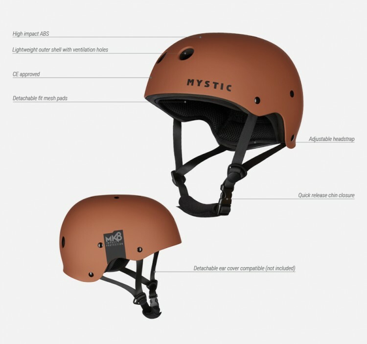 Mystic MK8 helm black