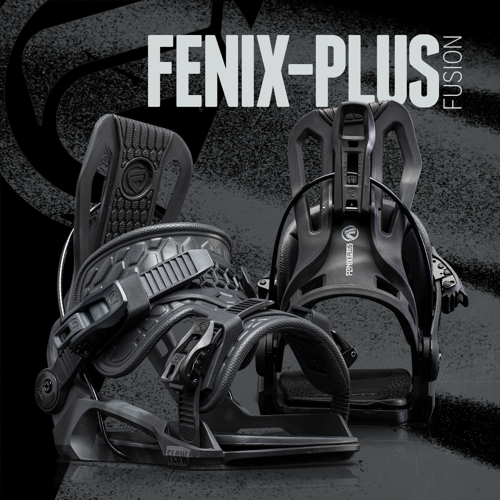 Flow Fenix Plus Fusion bindingen gunmetal black