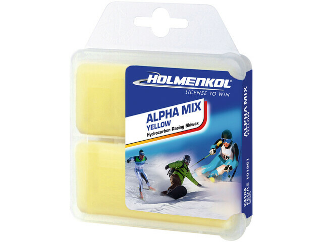 Holmenkol Alphamix YELLOW wax 2x35 gram